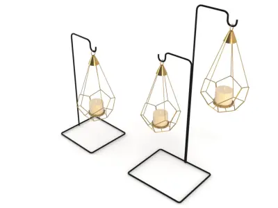 lamp candle 3D model