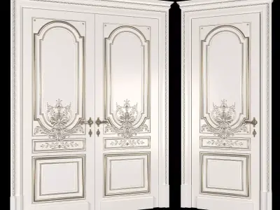 paris door 3D model