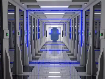 Sci Fi Corridor  3D model