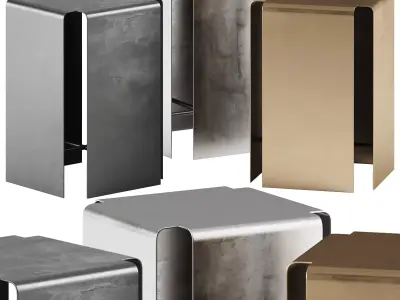 Baltic Side Table by Gentner Design 3D model