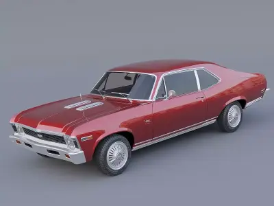 1969 Chevrolet Nova SS 396 3D model