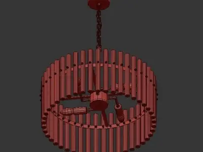 Neva Chandelier 3D model
