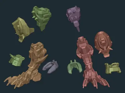 SA-2 Rampage Ver Blackchair 18cm 3D print model