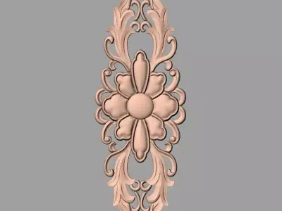 Woodworking CNC Router 3D Relief STL models used for artcam E445 3D model