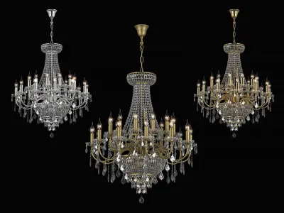 70029x Classic Osgona Chandelier 3D model