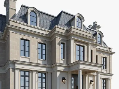Classic house 3 3D model
