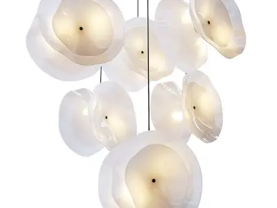 Pendant Light 16 - Flora Pendant 3D model