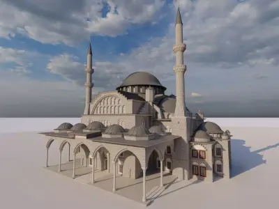 MOSQUE-Mosque 3D model