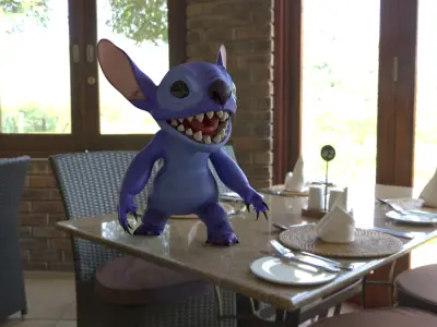 STICH 3D MODEL 3D model