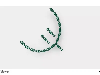 Jewellery Set With Star Melee Diamonds 3D print model