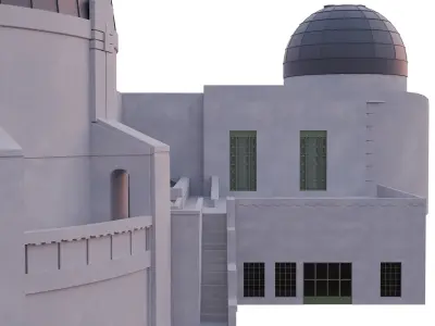 Griffith Observatory 3D model