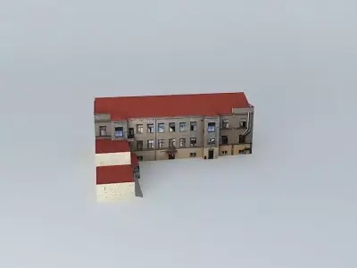 Riga Sencu street 1 Free 3D model