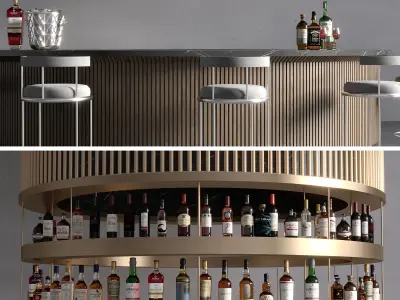 CAFE BAR NO1 A 3D model