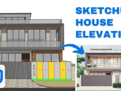 Exercise File for 30x70 Feet House Design Free 3D model