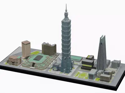TAIPEI 3D model