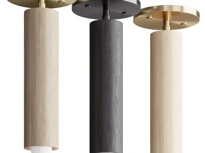 Workstead Lodge Flush Mount 3D model