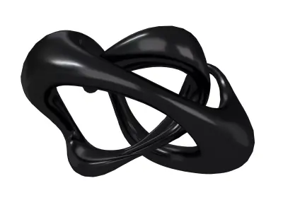 Abstract Shape v23 001 Low-poly 3D model