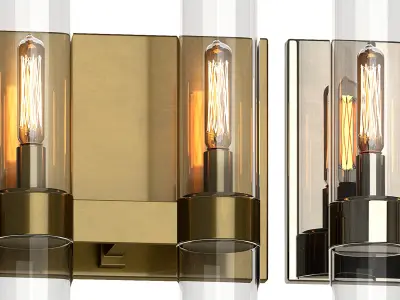 RAVELLE DOUBLE SCONCE 3D model