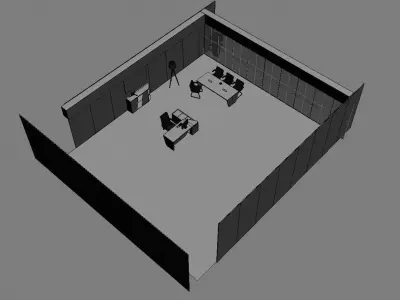 office interior md299 a17 3D model