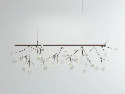 Heracleum Endless Pendant Lamp 3D model