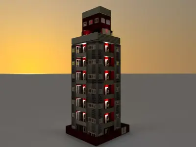 Building with Pant-House Code-108 3D print model