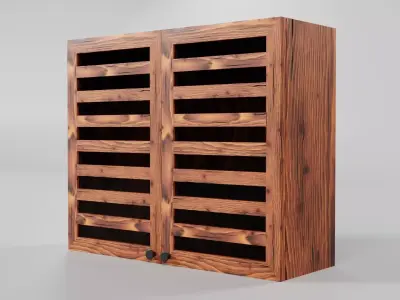 Kitchen Cabinet CG45 3D model