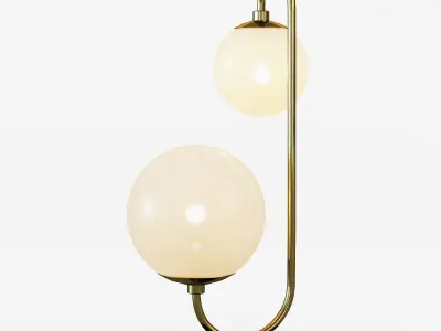 Pelle Table Lamp - Asymmetrical 3D model