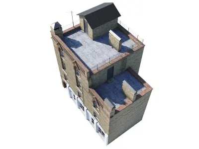 Building at old church st 45 London 3D model 3D model
