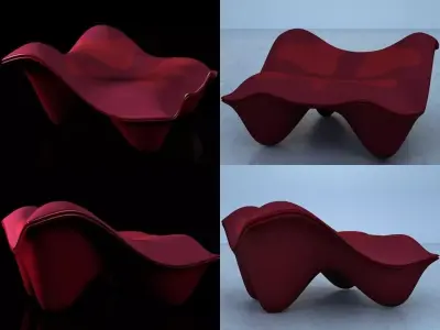 Ravioli Ottoman 3D model