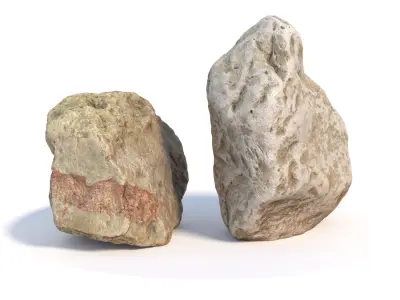 135 stone 3D model
