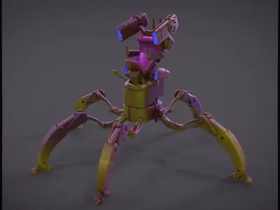 Spider One 3D model