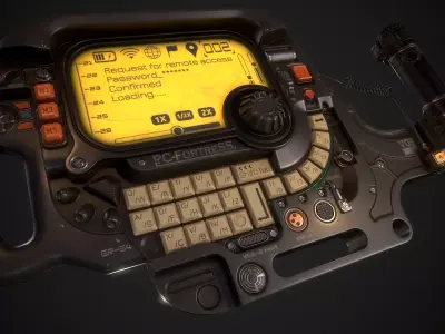 Portable Console Low-poly 3D model