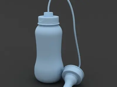 Baby Bottle Hand-Free 3D model