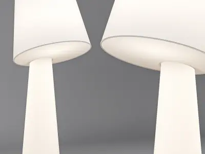 Alma Light Big Brother Floor Lamp 3D model