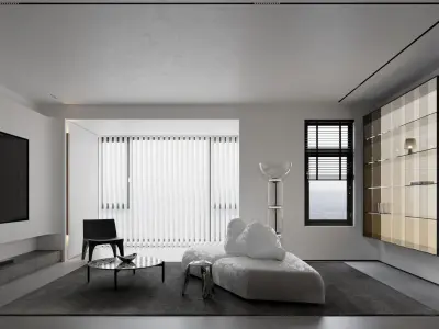 Apartment interior scenes         3D model purchase