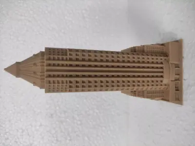 One WorldWide Plaza  3D print model