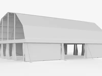 Festival Tent 3D model