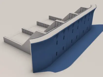 DAM for 3D print 3D print model