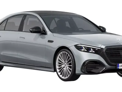 Mercedes-Benz S-Class W223 AMG-Line 2027 3D model