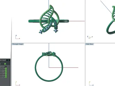 Ring - 09 3D print model