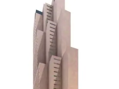 Architecture Skyscraper 3D model