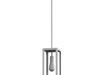  Globe Electric Pendant Light Matte Brass 3D model