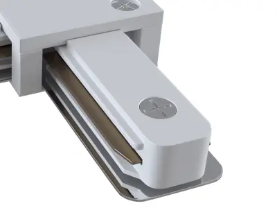 Track Lighting Accessory Track TRA001CL-11W Maytoni Technical Free 3D model