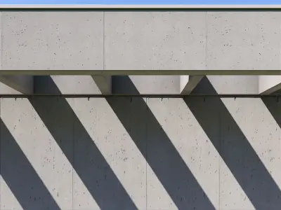 Exterior House Scene 9 Day Night 3D model