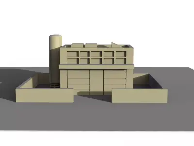 home model Low-poly 3D model