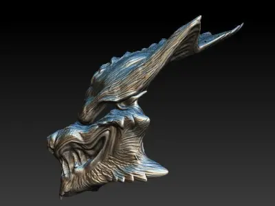 Alpha Predator bio mask  3D model