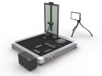 Solar RV lighting 3D model