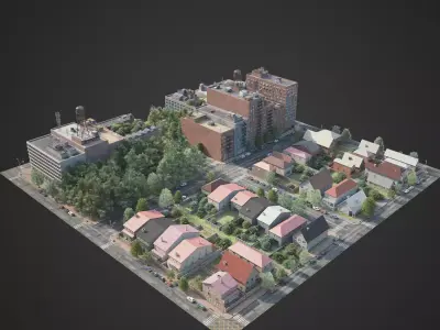 City District A10-R18 3D model