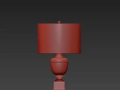 Mary table lamp 3D model