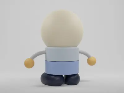 Instant Robot 3D model